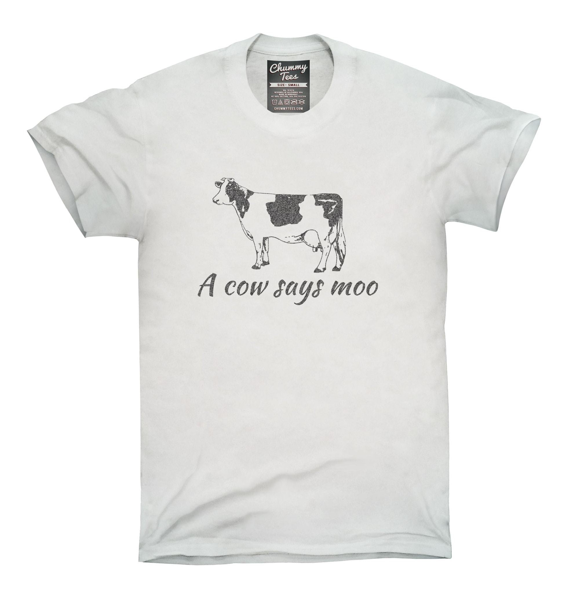 Unbelievable A Cow Says Moo T-shirt, , Tank Top