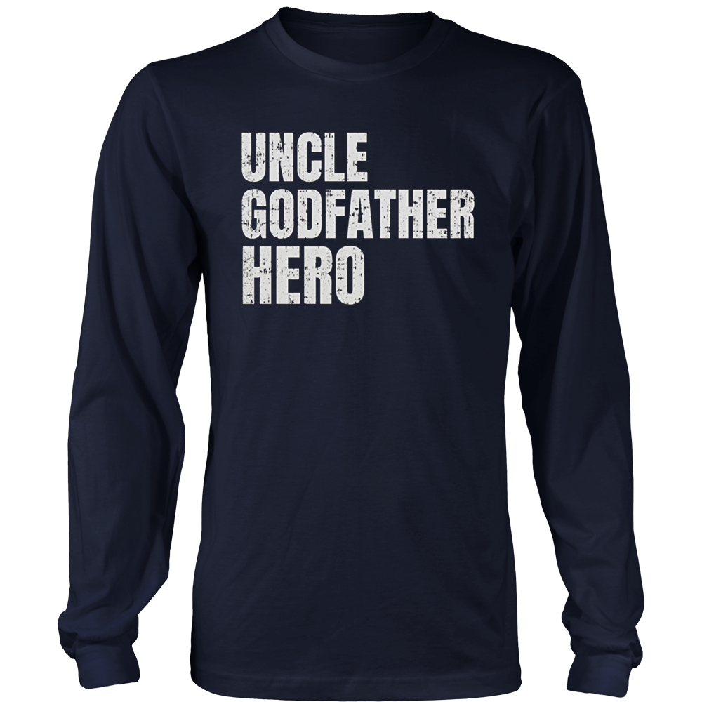 Fabulous Check Out This Awesome Uncle Godfather Hero Tshirt