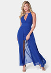 Mesh Evening Dress/Maxi Dress