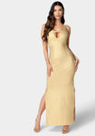 Tall Open-Back Sheath Bandage Dress/Sheath Dress