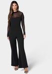 Glittering Mesh Jumpsuit