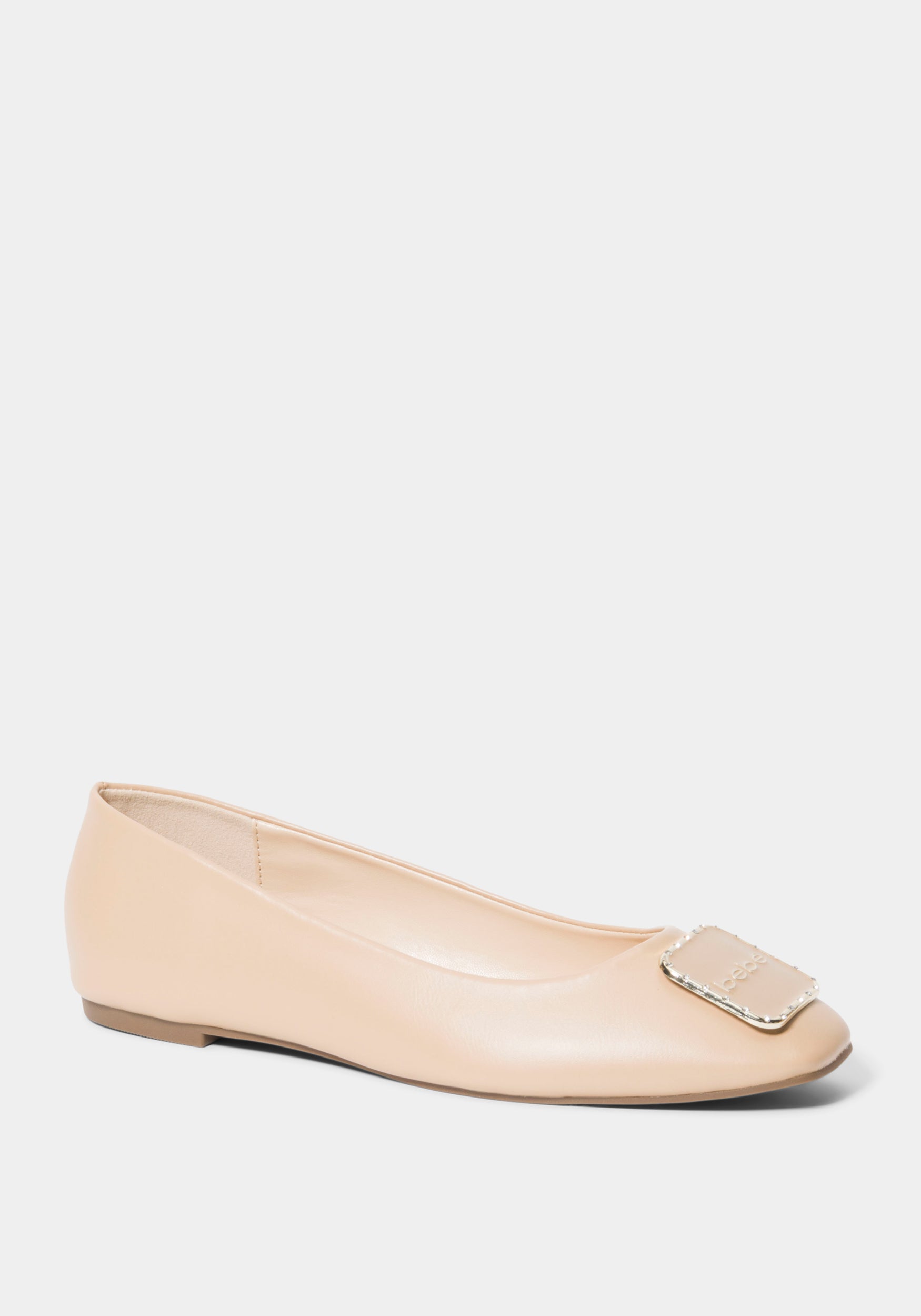 Shop Bebe Alina In Nude Faux