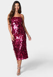 Sequined Midi Dress