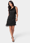 Asymmetric Tiered Party Dress by Bebe