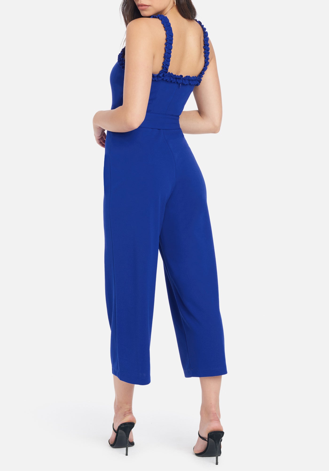 Waist Tie Culotte Jumpsuit Bebe