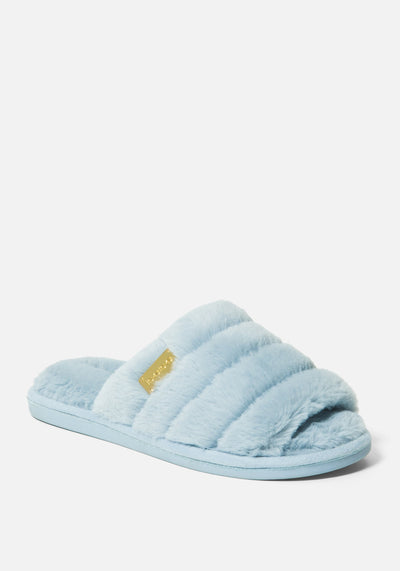 bebe fur slippers