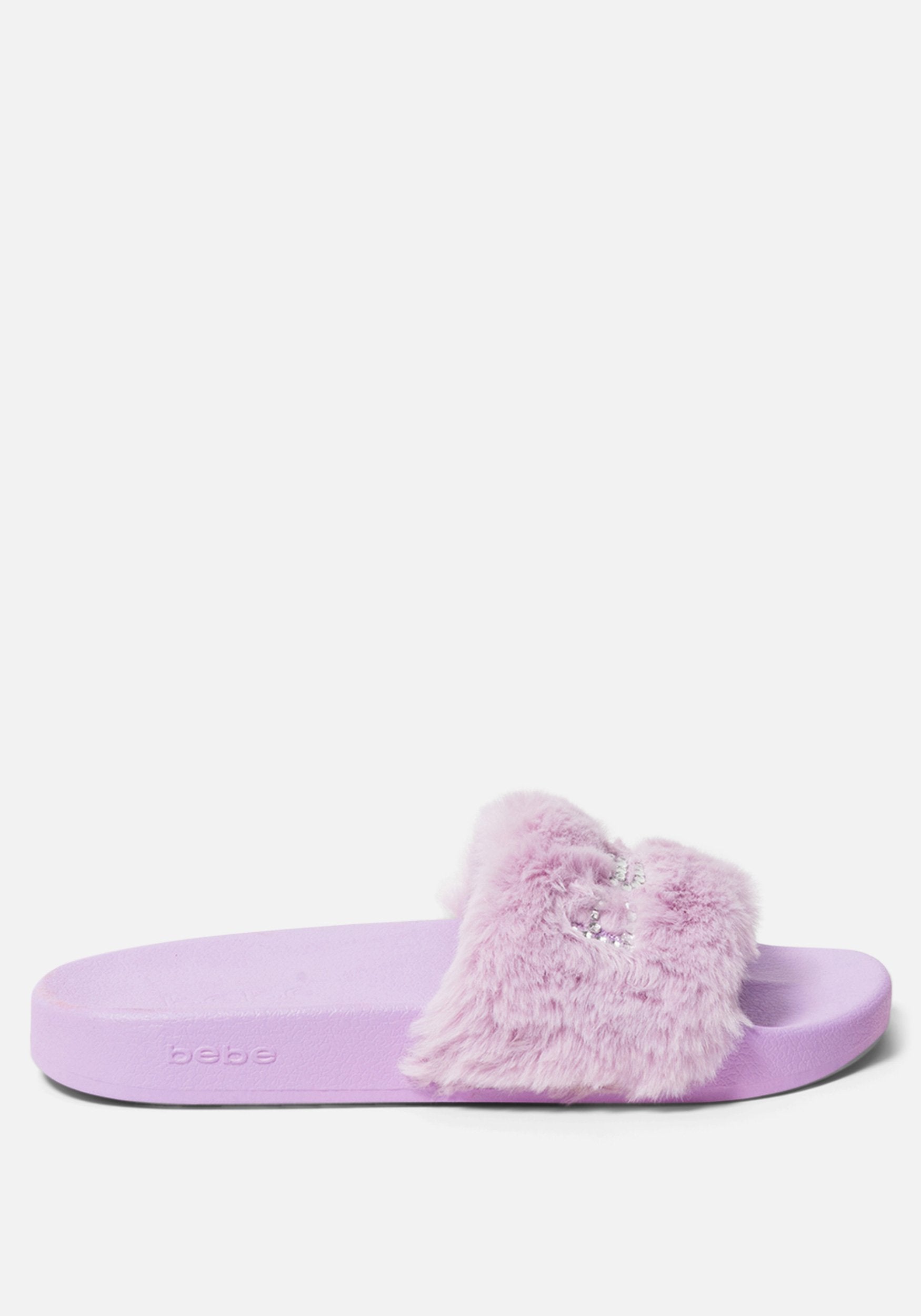 Furiosa Faux Fur Slides bebe