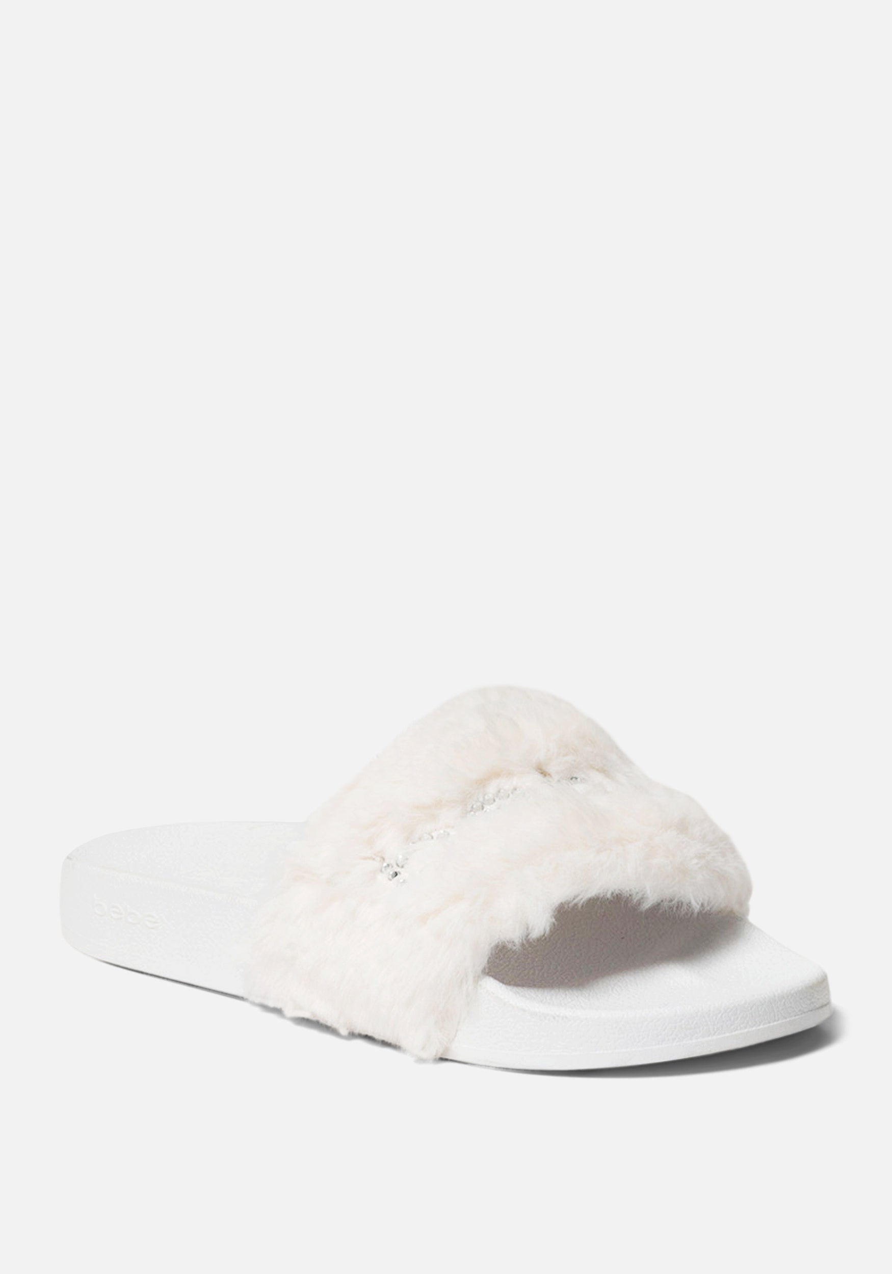 Furiosa Faux Fur Slides bebe