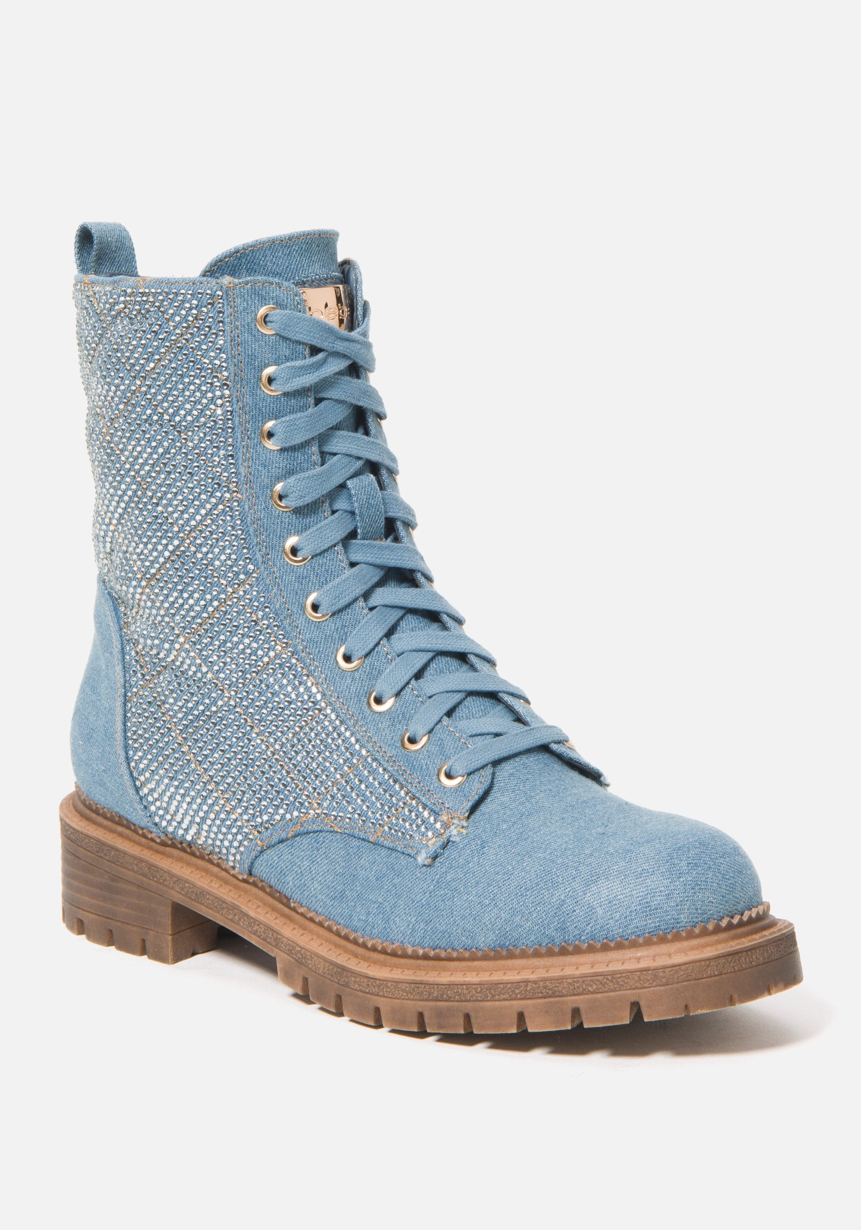 Dorienne Lace Combat Boots