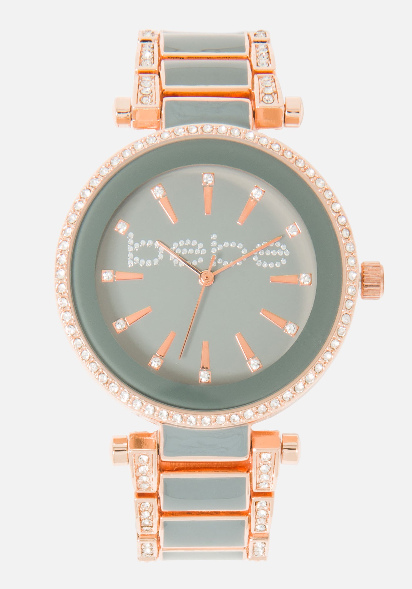 Crystal Rose Gold Watch Bebe