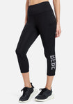 Sport Net Mesh Capri Legging