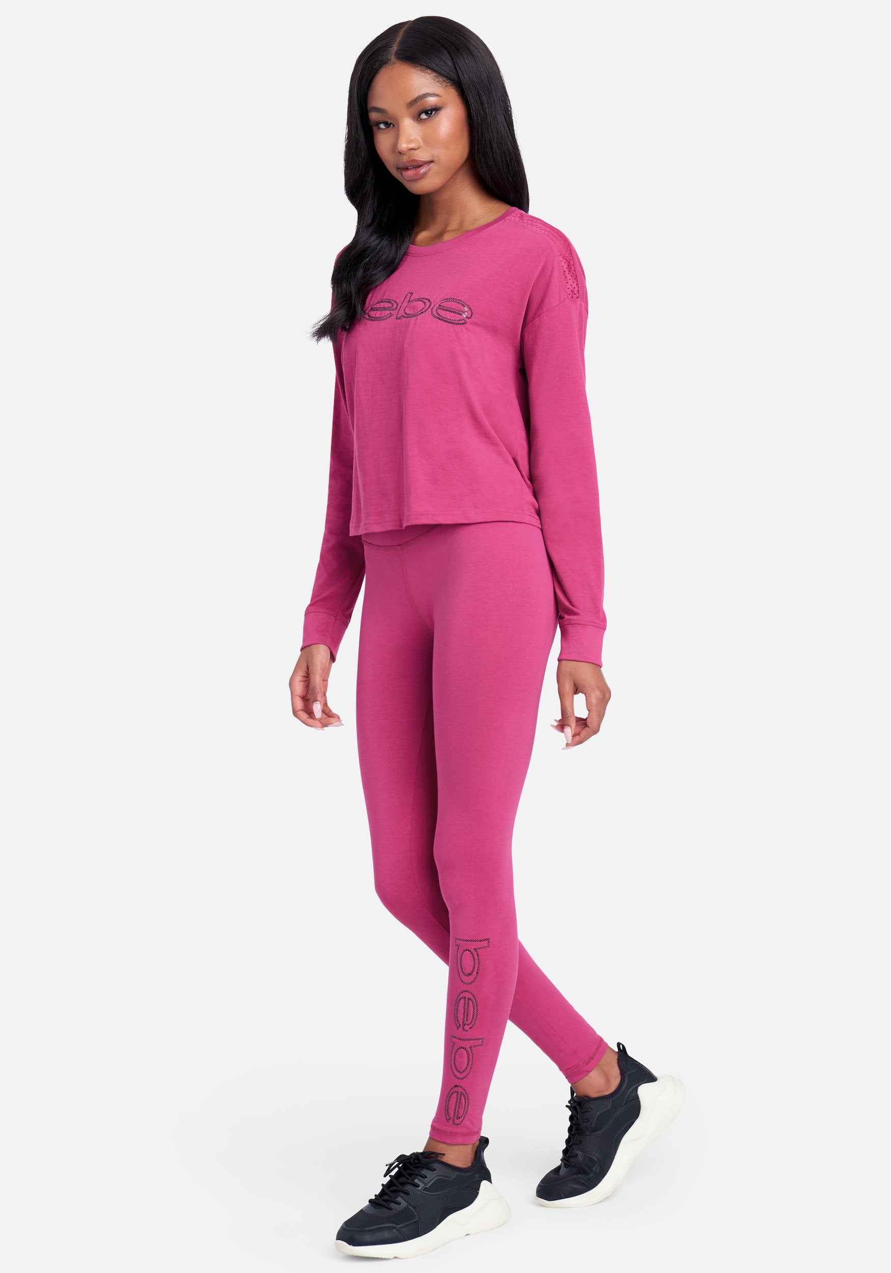 Barbie - Tie Dye Logo - Women's French Terry Jogger Pant 
