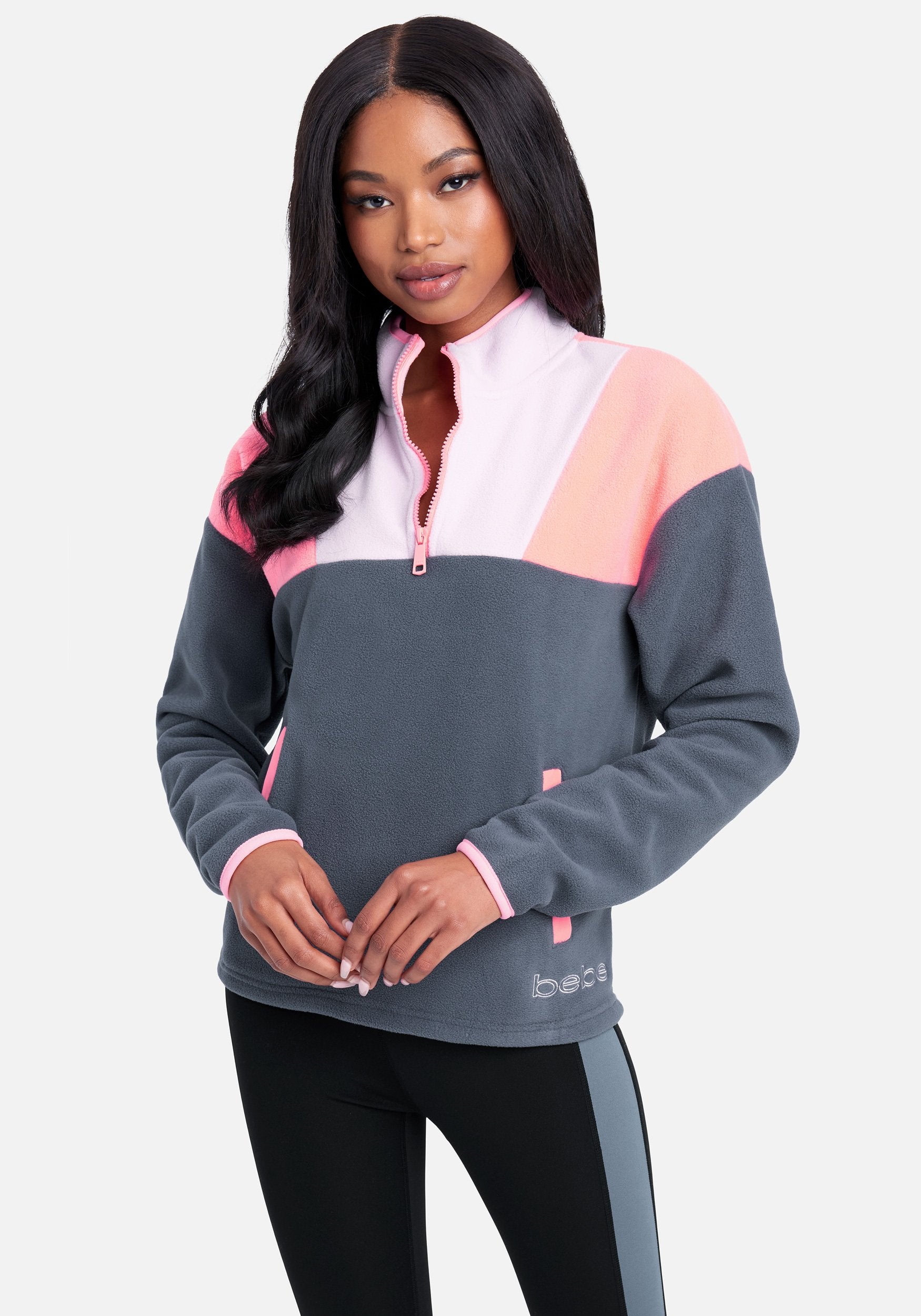 Bebe Sport Color Block Jacket