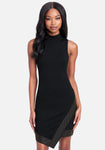 Short Asymmetric Sleeveless Party Dress