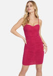 Sweetheart Spaghetti Strap Short Ruched Dress