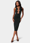 Sleeveless Cutout Bodycon Dress by Bebe