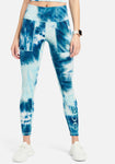 Womens Pocketed Tie Dye Print  Leggings by Bebe