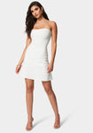 A-line Strapless Bandage Dress by Bebe
