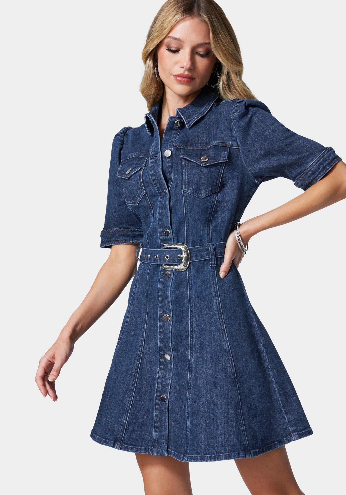 BayBee ☆ 4way denim dressbaybee | sumedico.ec - ワンピース