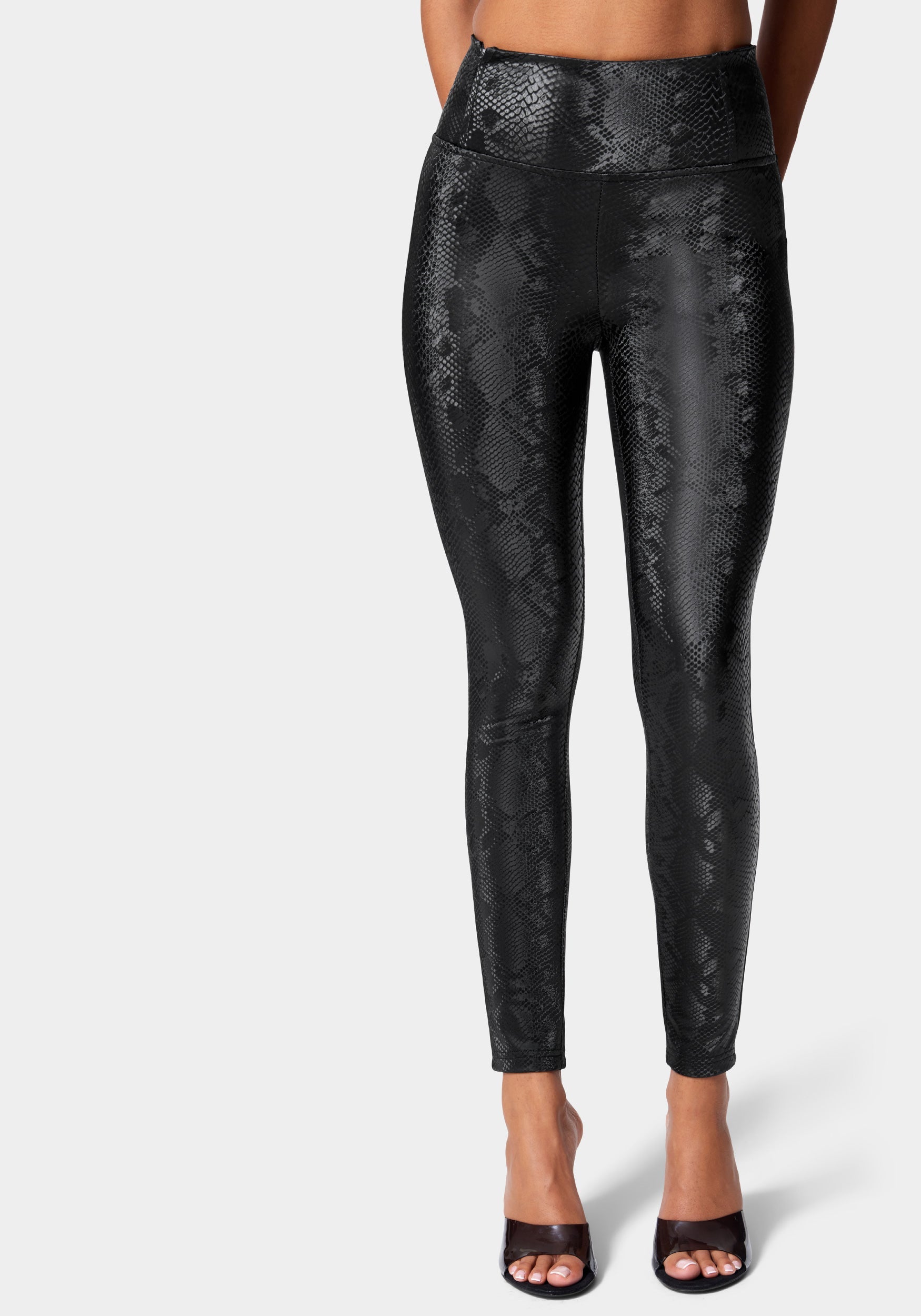  -Snake Vegan Leather Legging