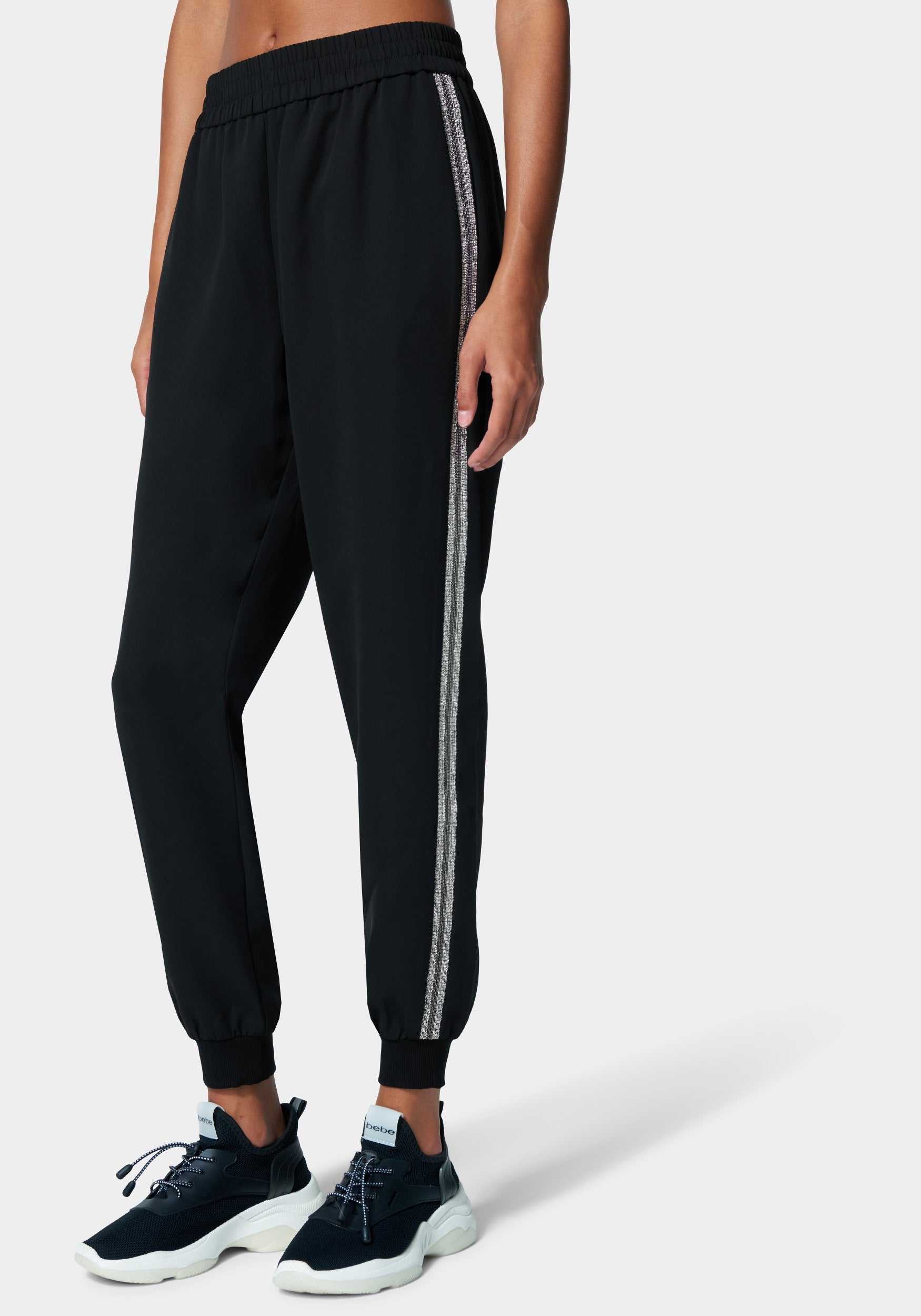  -Bebe Lux Lounge Crepe Jogger