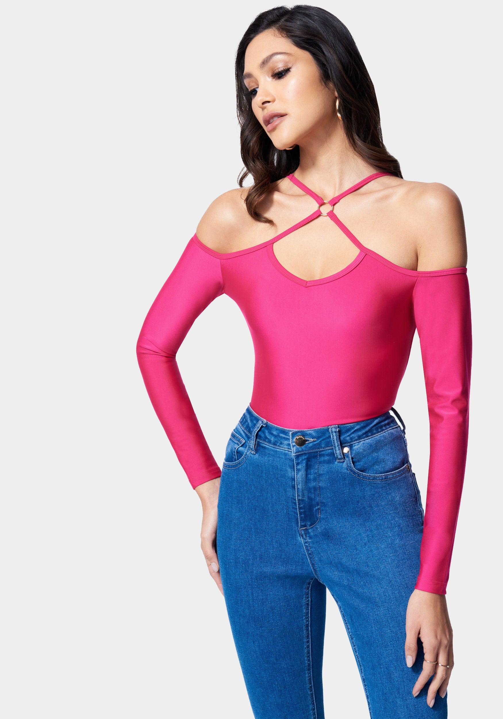Cutout and Puff Sleeve Bodysuit – Jaded the Boutique
