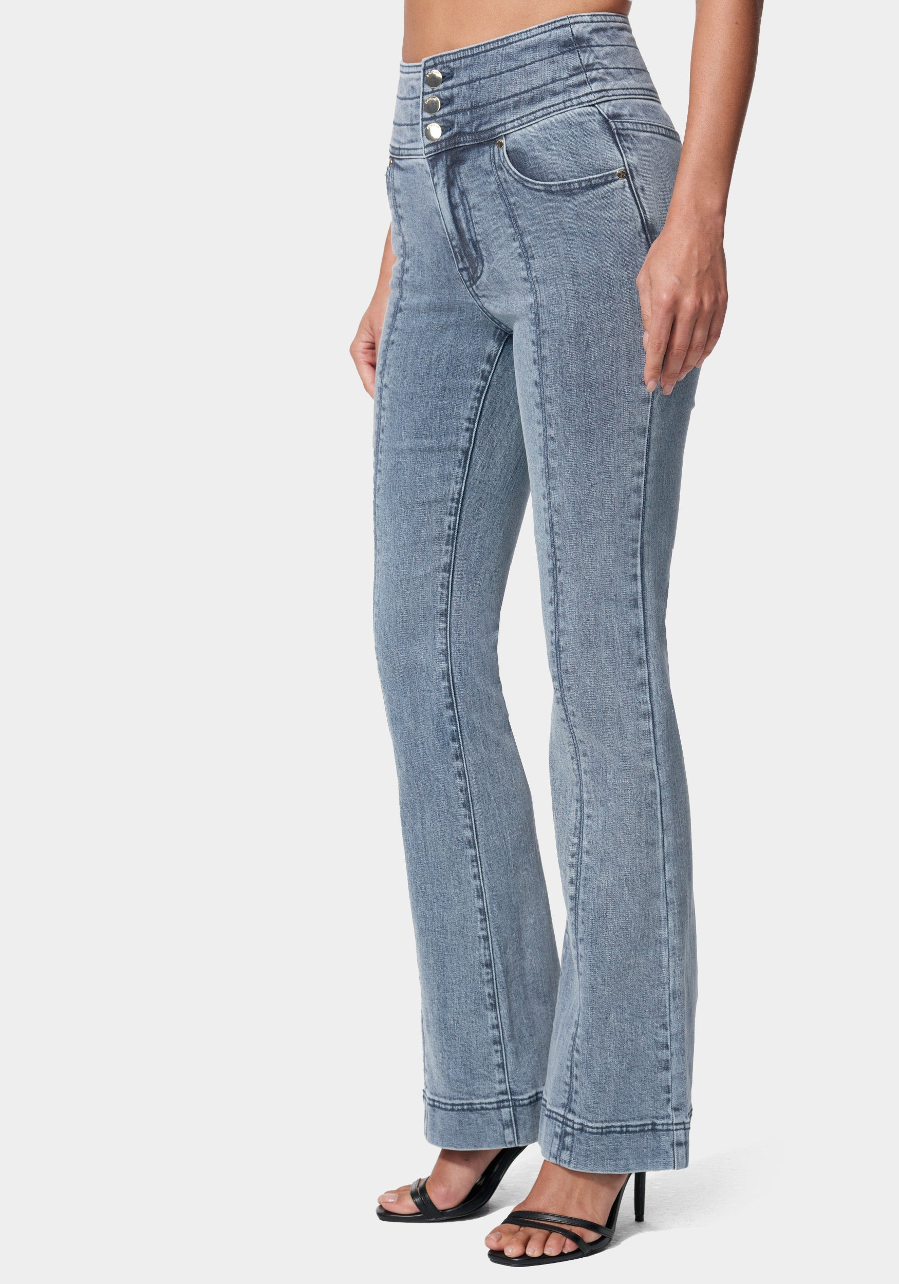  -High Waist Wide Leg Jeans