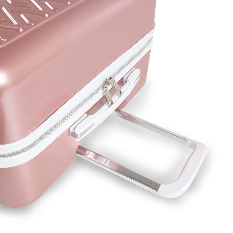 bebe luggage rose gold