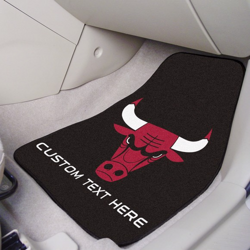 NBA - Chicago Bulls 2-piece Carpet Car Mat Set 17
