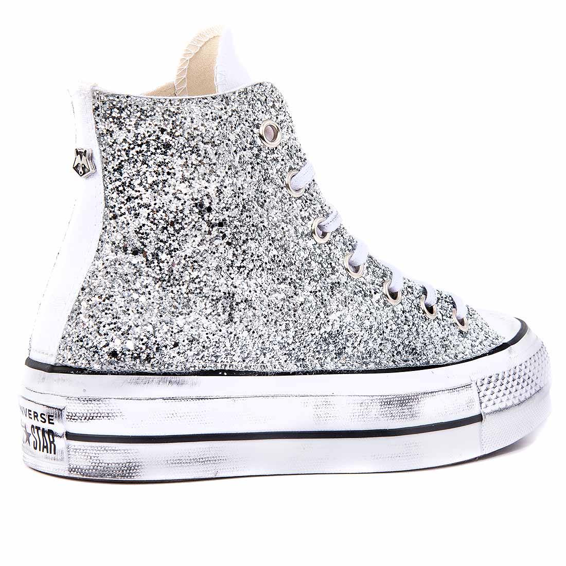 platform converse glitter