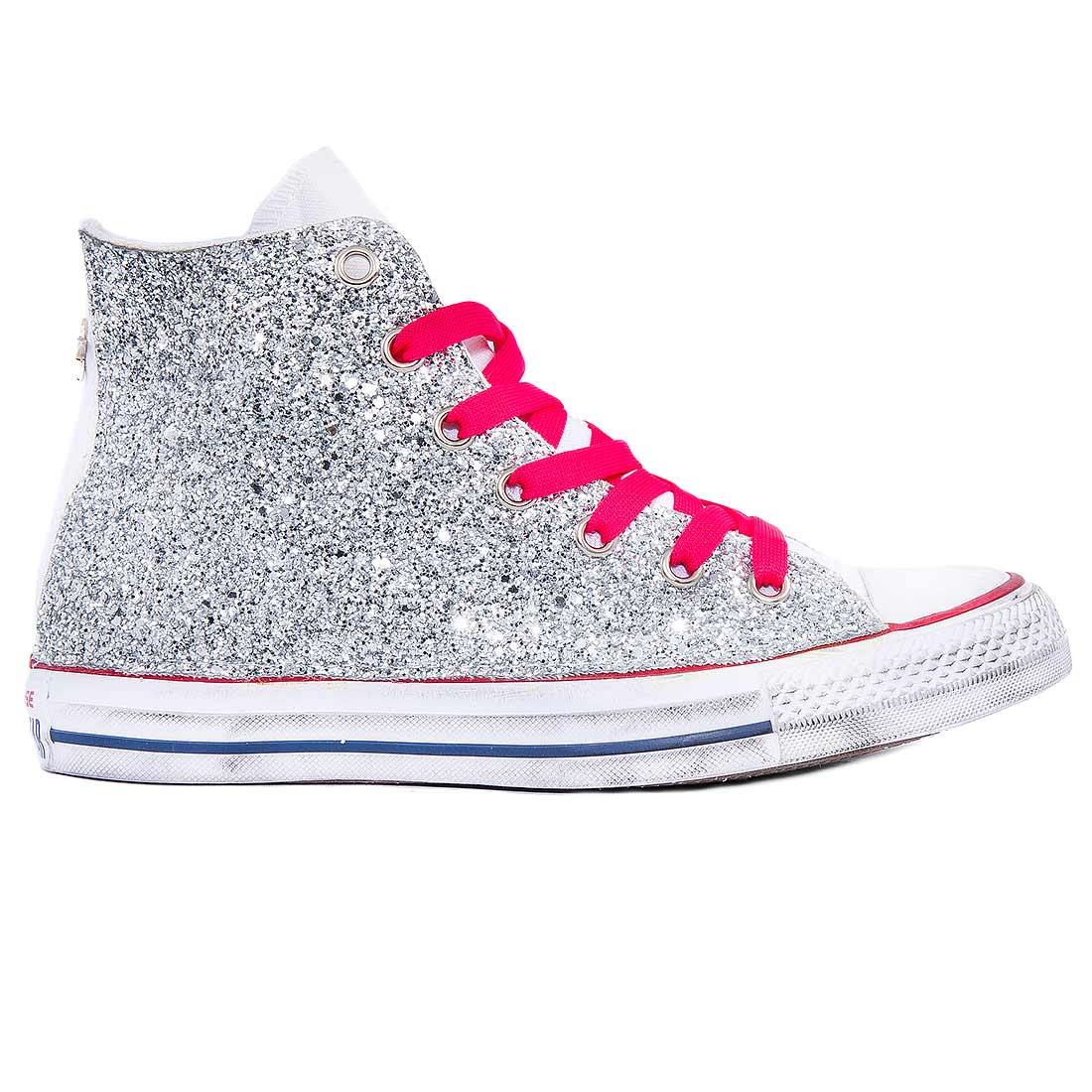 all star fucsia alte