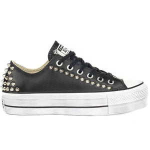 converse all star bianche basse pelle ormoni