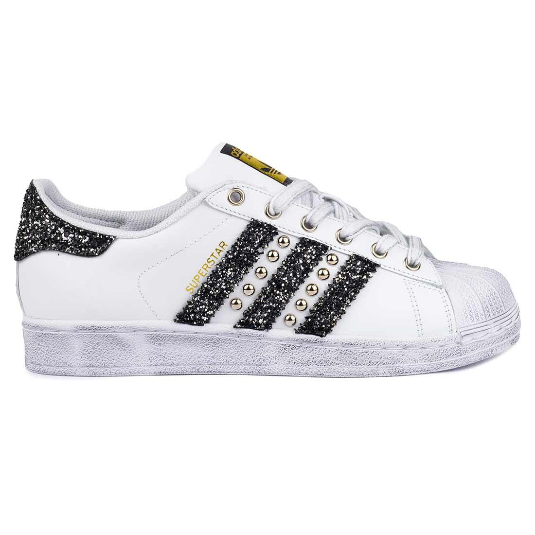 adidas superstar personalizzate glitter