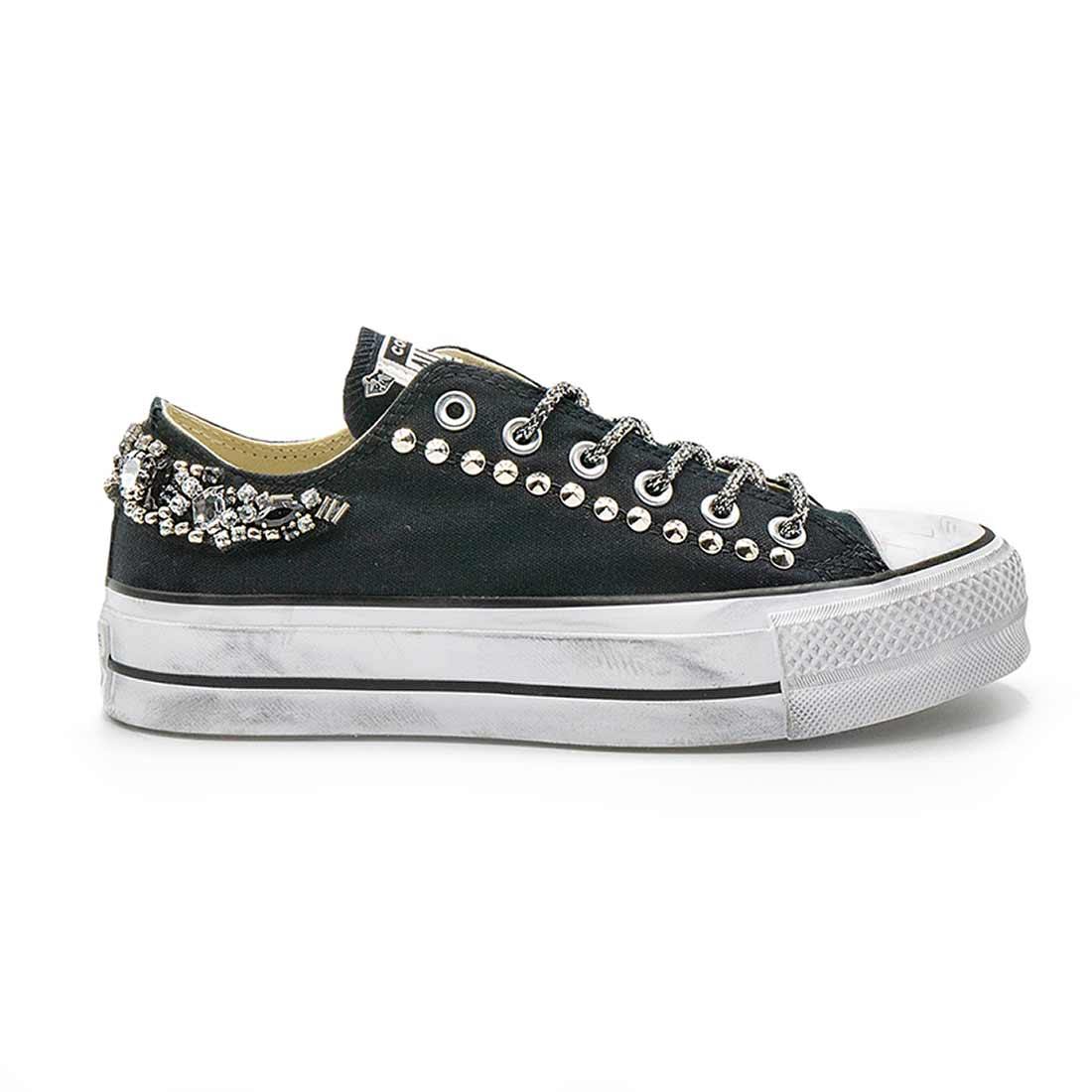 converse gomma alta borchie