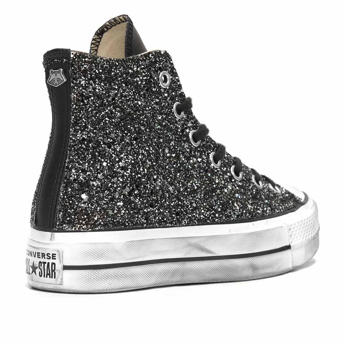 all star scarpe con brillantini