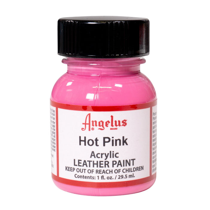 Angelus Hot Pink Acrylic Leather Paint