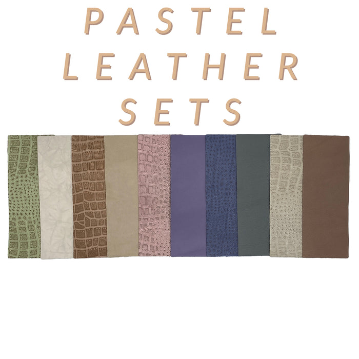 Pastel Leather Panel Sets