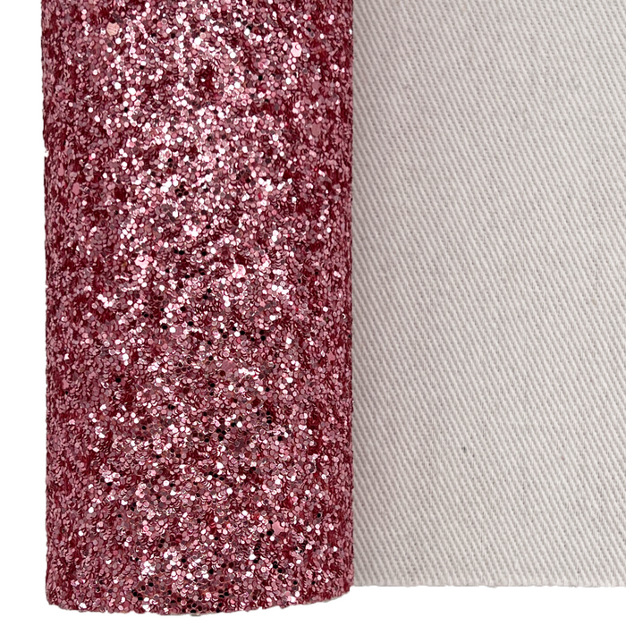 Glitter Fabric Sheet Pink