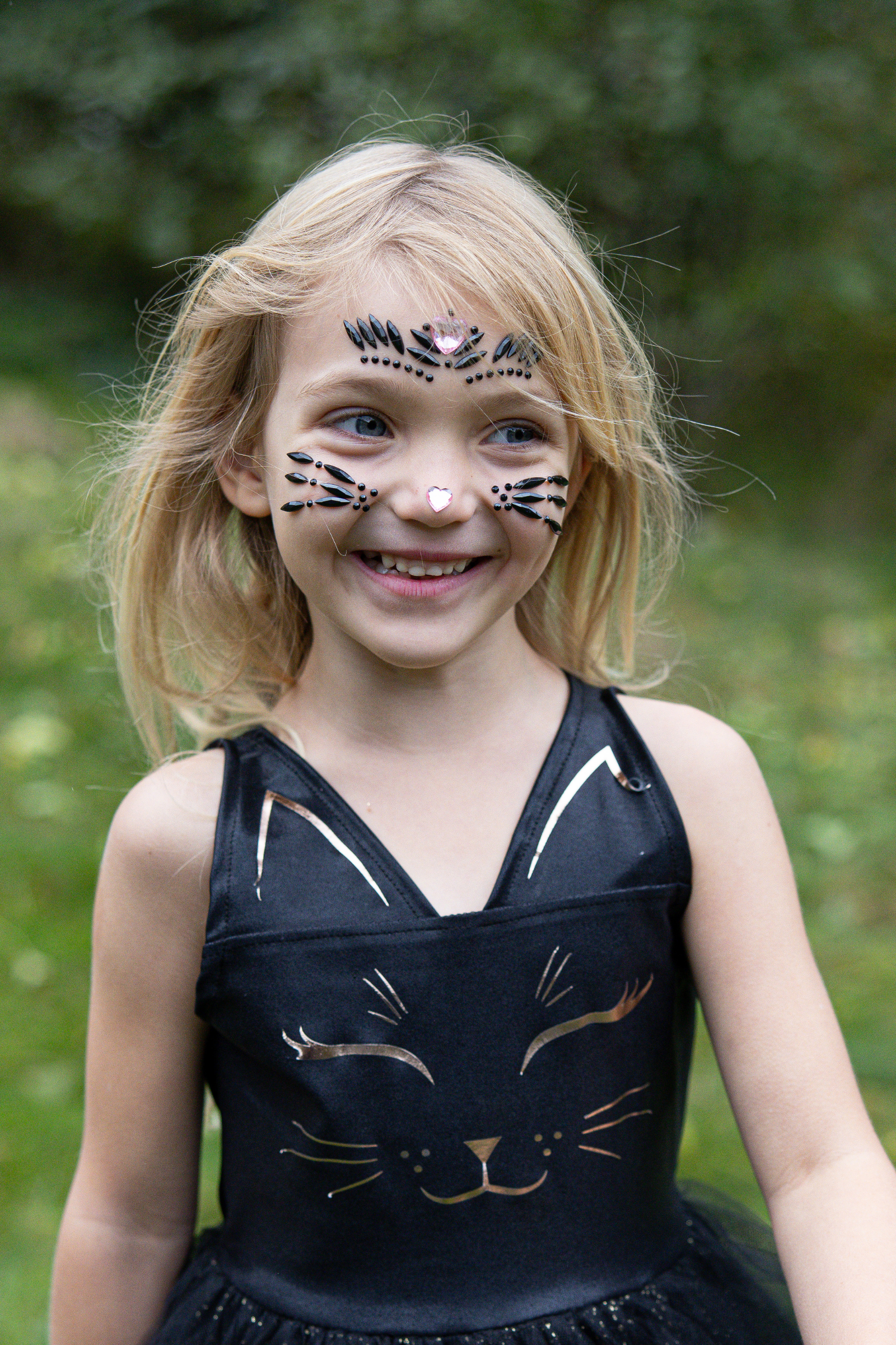 FacePaint - Black Cat Lace Mask Face Paint by Shawna Fae. Classy! Thank you  for sharing this photo in our Kitty Cat Face Paint Design Contest.