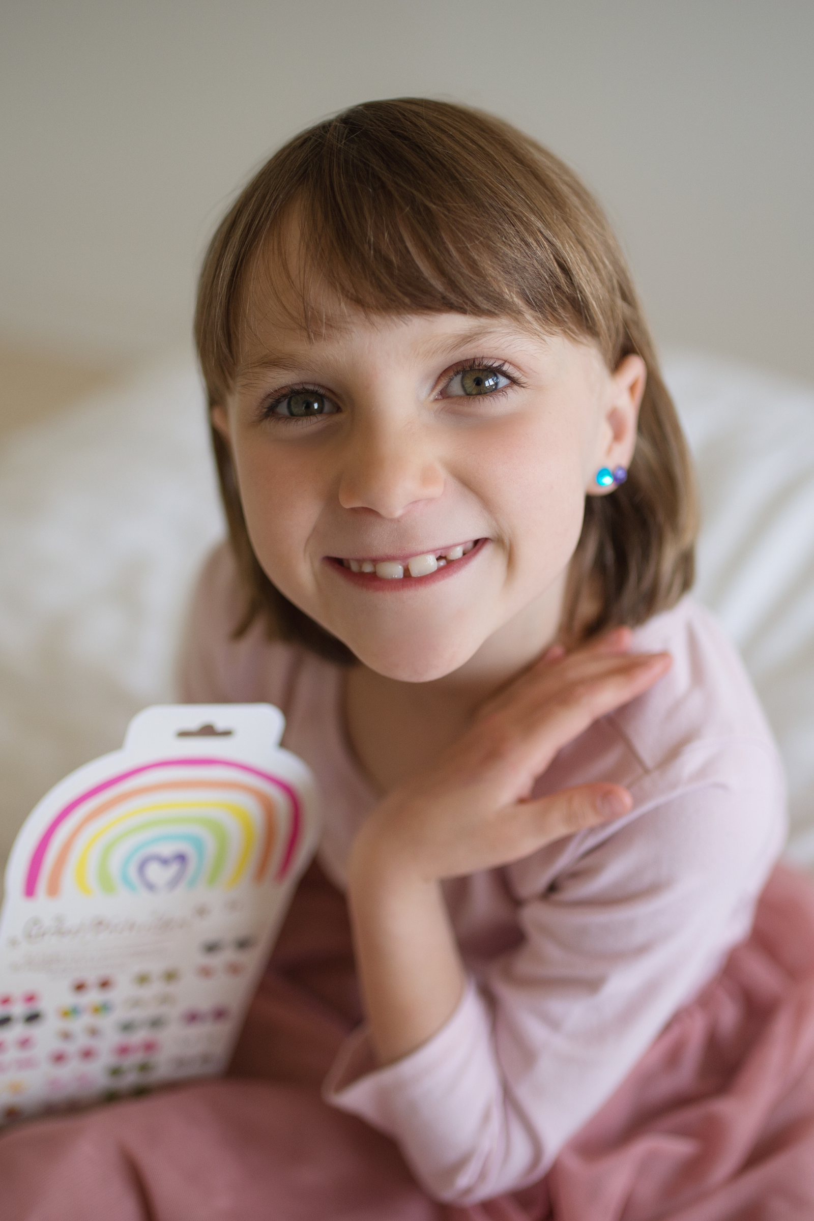 Spring Flowers Sticker Earrings - Teaching Toys and Books