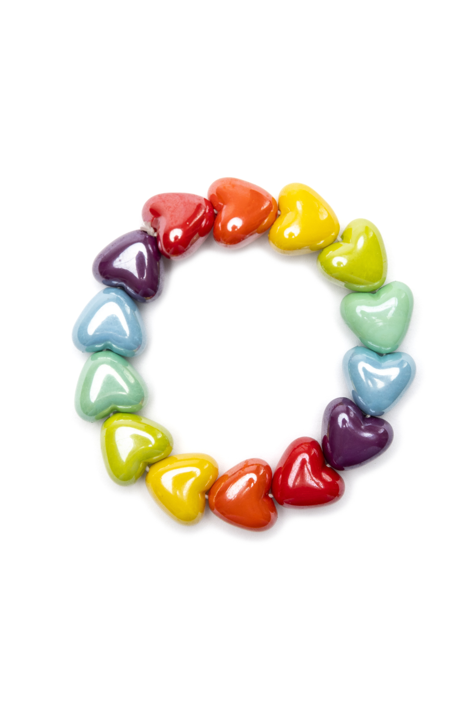 Candy Heart Bracelets - Bunny Shapiro