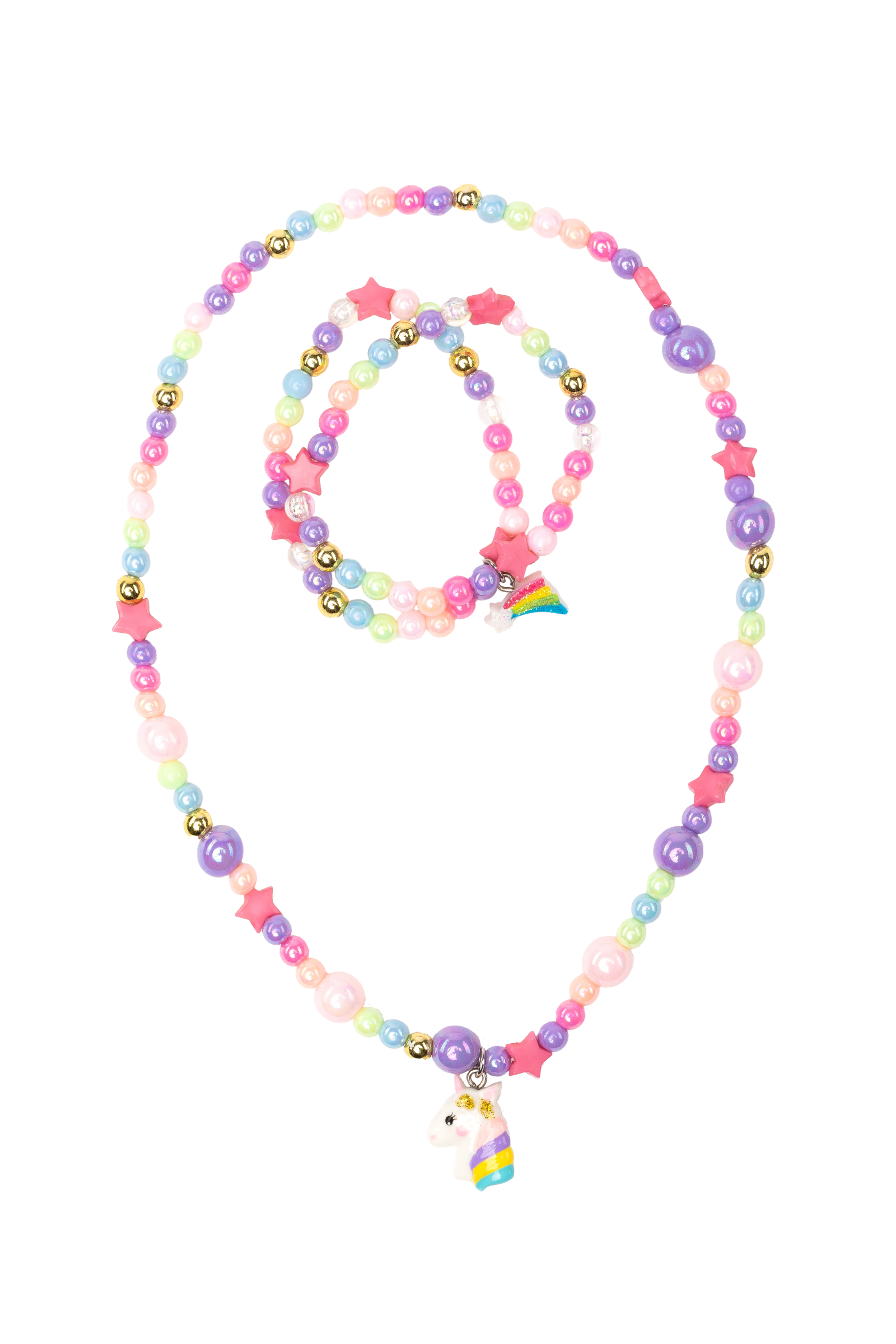 Beautiful Bloom Necklace Bracelet Set