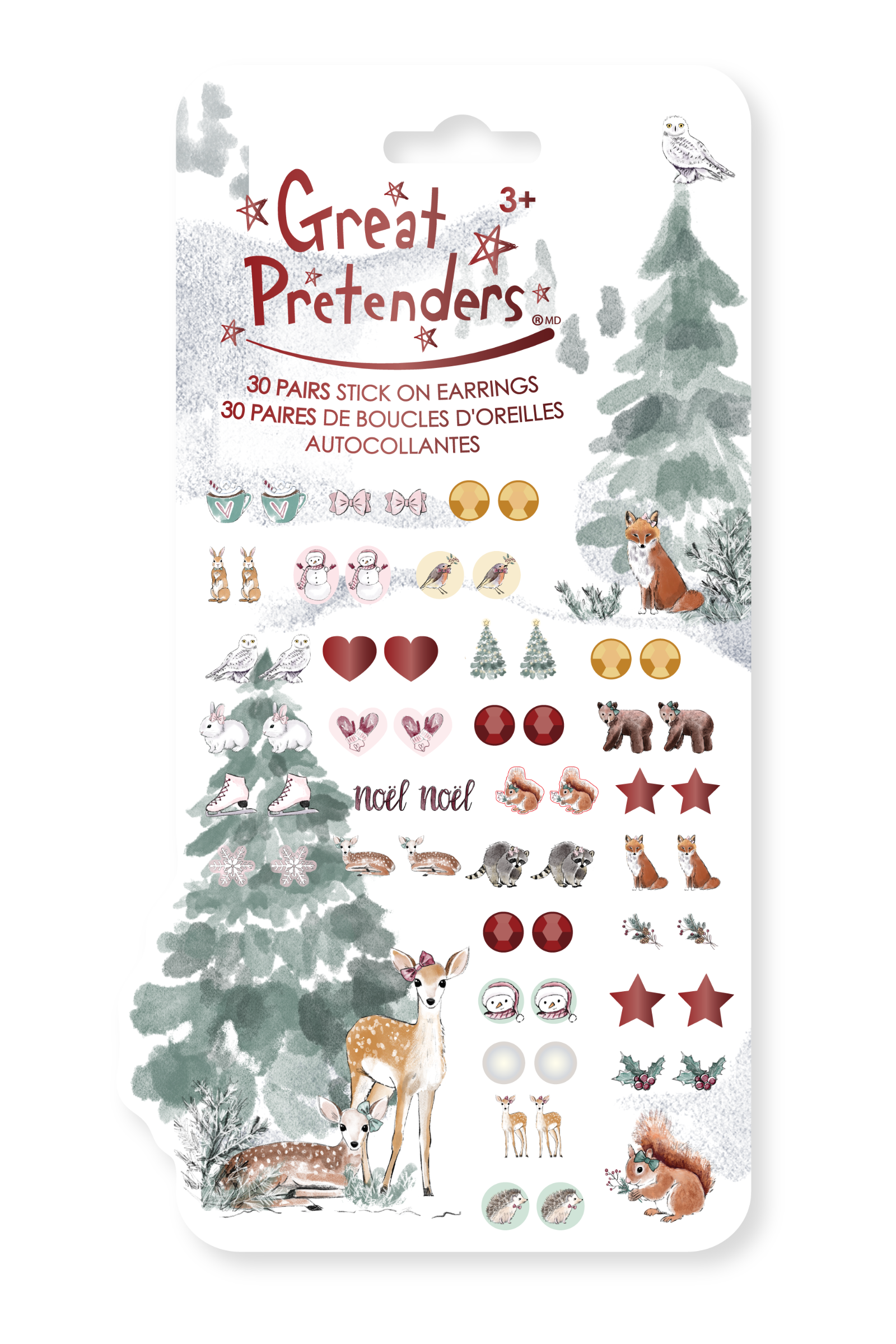 Great Pretenders Heart Sticker Earrings