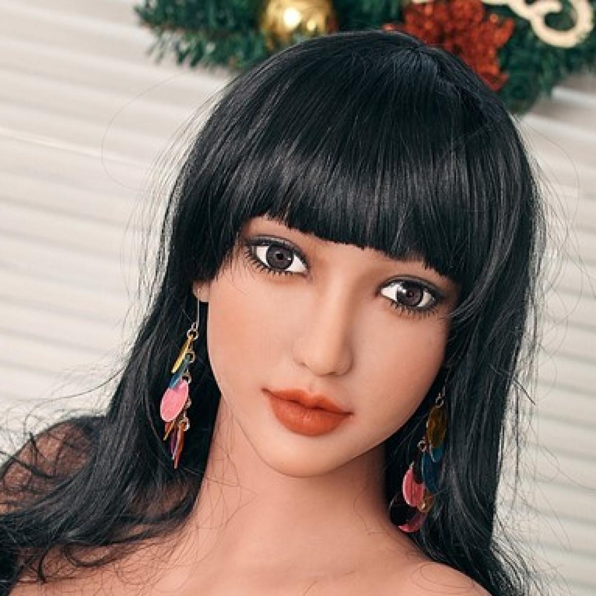 Neodoll Racy Mika Sex Doll Head M16 Compatible Brown Lucidtoys 8980