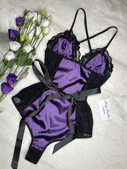 Purple Naomi Collection – Lucy Amber Lingerie
