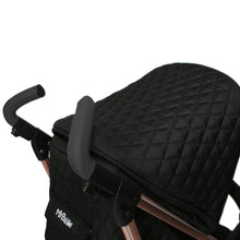 Load image into Gallery viewer, Billie Faiers Quilted Black Lightweight Stroller