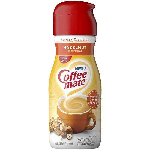 CoffeeMate Hazelnut Liquid Coffee Creamer 16oz USAFoods