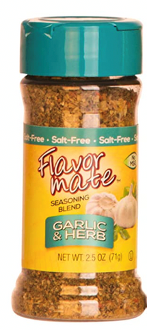 Flavor Mate Garlic Herb Seasoning 16oz (Salt Free)