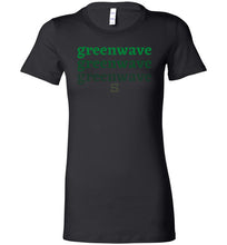 Load image into Gallery viewer, Summerville Greenwave Ombre Ladies Favorite Tee