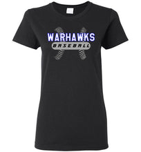 Load image into Gallery viewer, Warhawks Baseball Seams Ladies T-Shirt